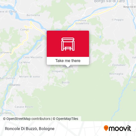 Roncole Di Buzzò map