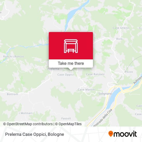 Prelerna Case Oppici map