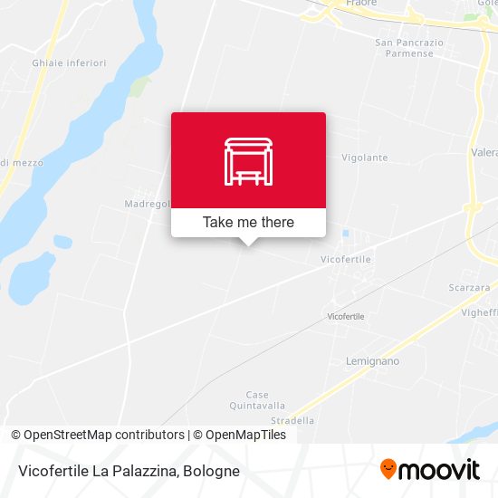 Vicofertile La Palazzina map