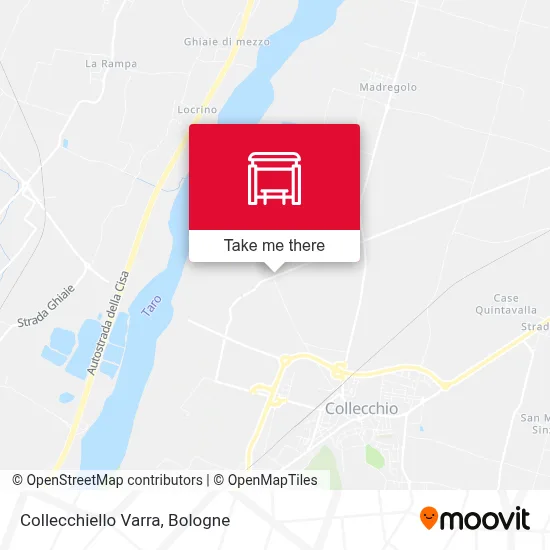 Collecchiello Varra map