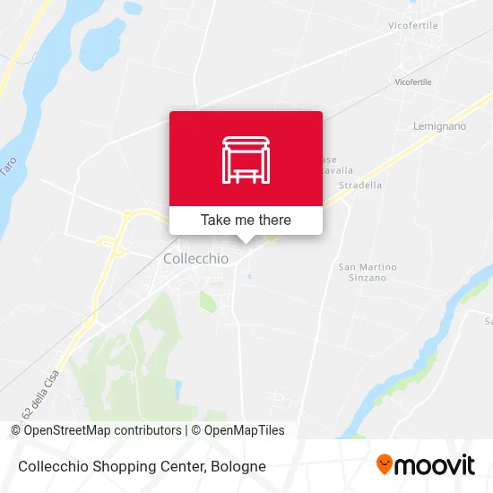 Collecchio Shopping Center map
