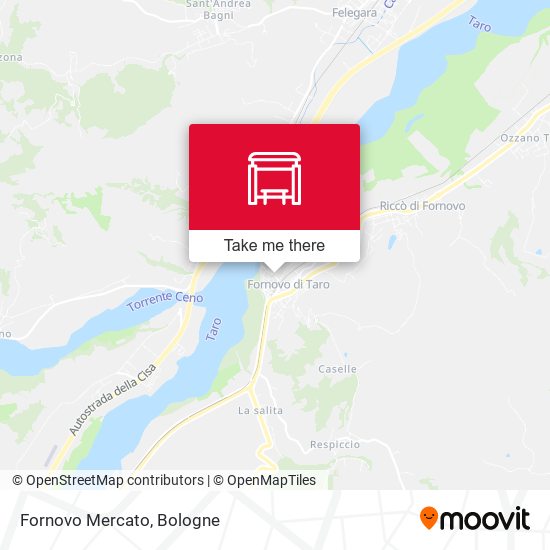 Fornovo Mercato map