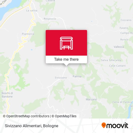 Sivizzano Alimentari map
