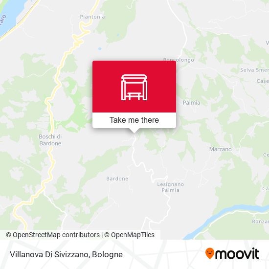 Villanova Di Sivizzano map