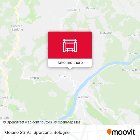 Goiano Str Val Sporzana map