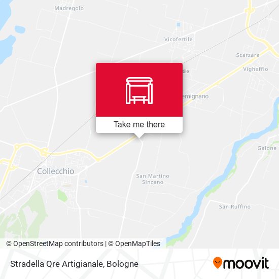 Stradella Qre Artigianale map