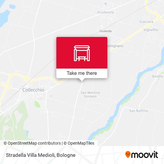 Stradella Villa Medioli map