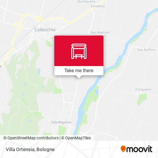 Villa Ortensia map
