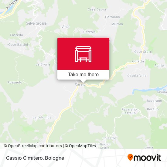 Cassio Cimitero map