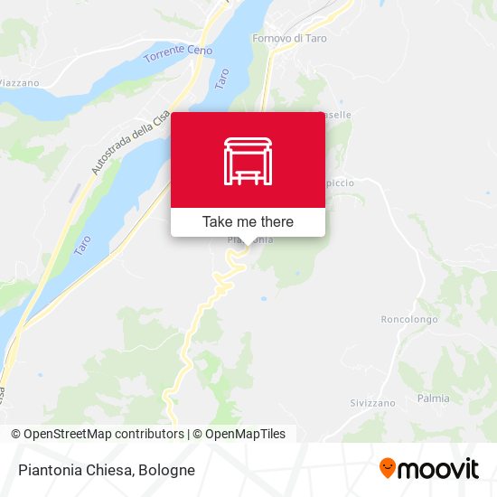 Piantonia Chiesa map
