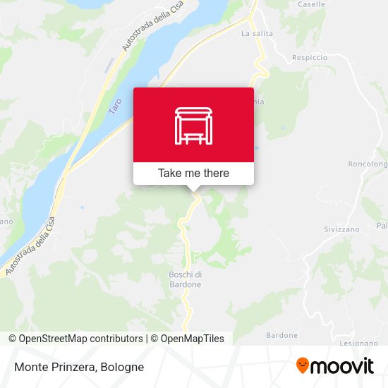 Monte Prinzera map