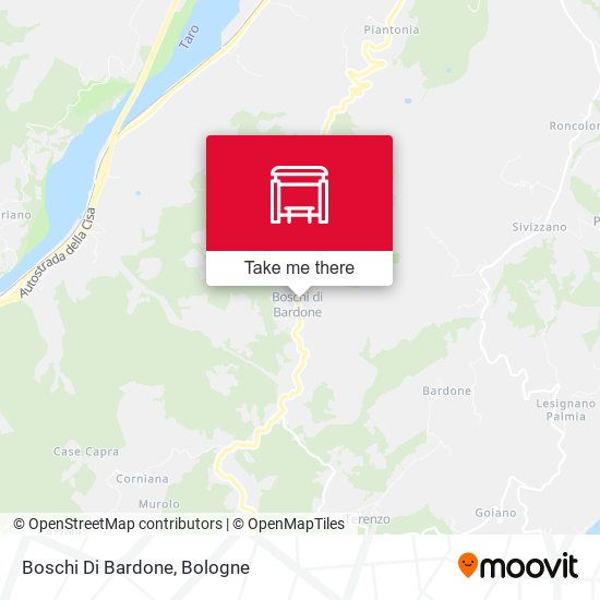 Boschi Di Bardone map
