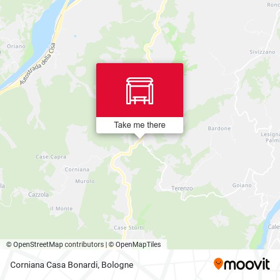 Corniana Casa Bonardi map
