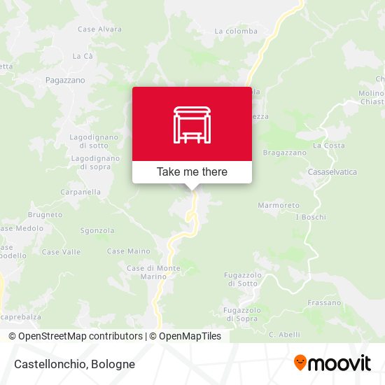 Castellonchio map