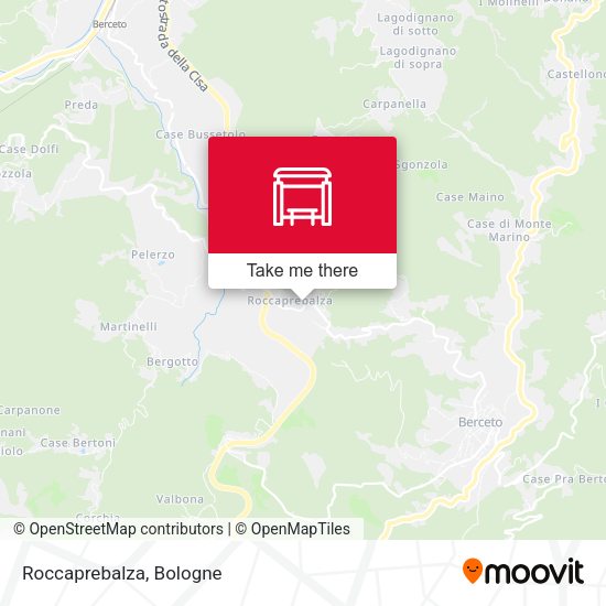 Roccaprebalza map