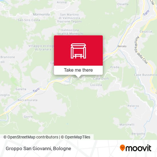 Groppo San Giovanni map