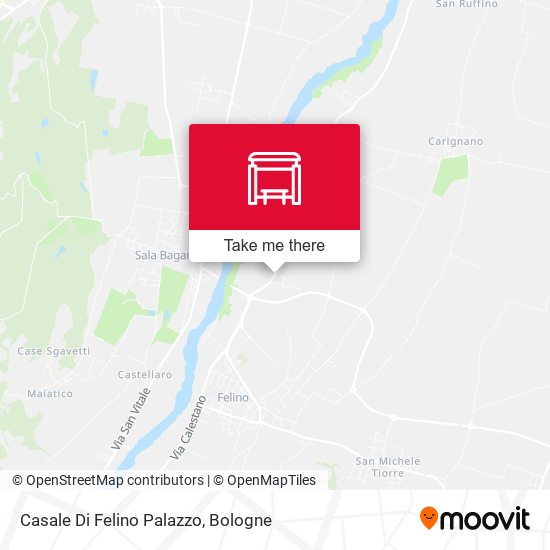 Casale Di Felino Palazzo map