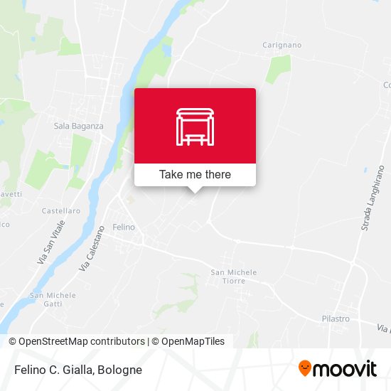 Felino C. Gialla map