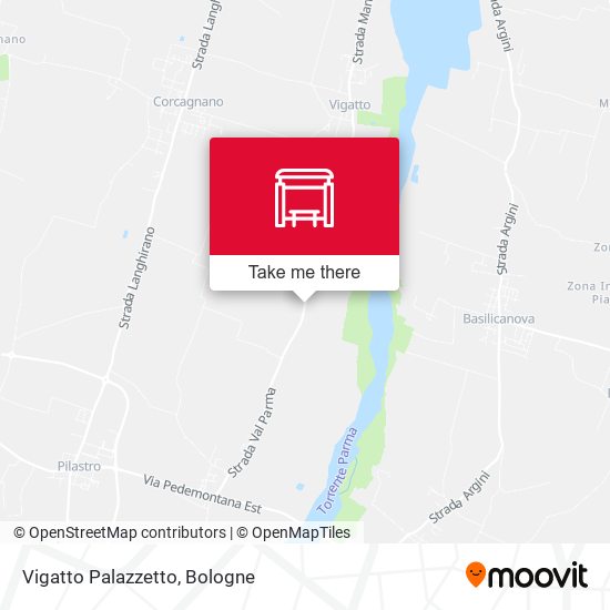 Vigatto Palazzetto map