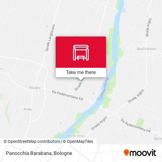 Panocchia Barabana map