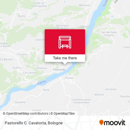Pastorello C. Cavatorta map