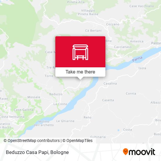 Beduzzo Casa Papi map