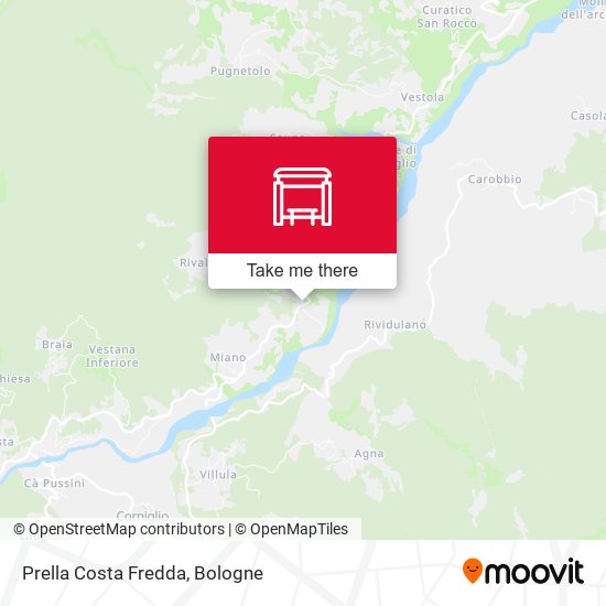 Prella Costa Fredda map