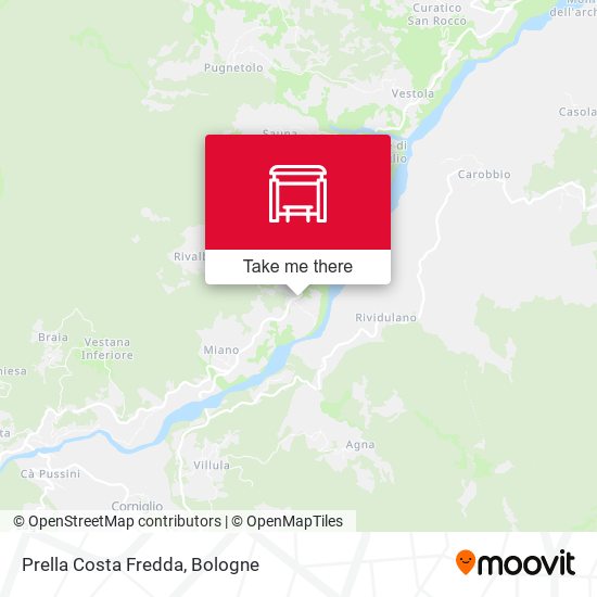 Prella Costa Fredda map