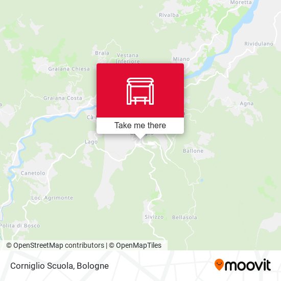Corniglio Scuola map