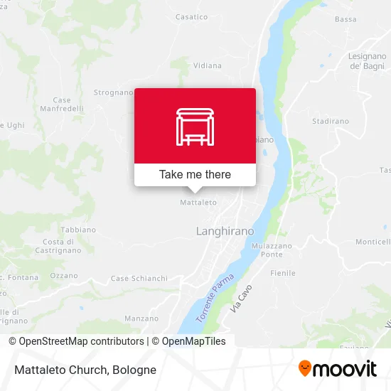 Mattaleto Church map