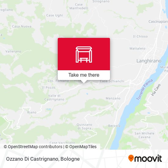 Ozzano Di Castrignano map