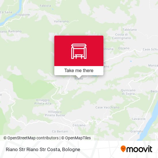 Riano Str Riano Str Costa map