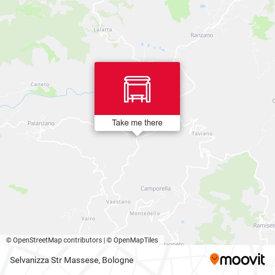 Selvanizza Str Massese map