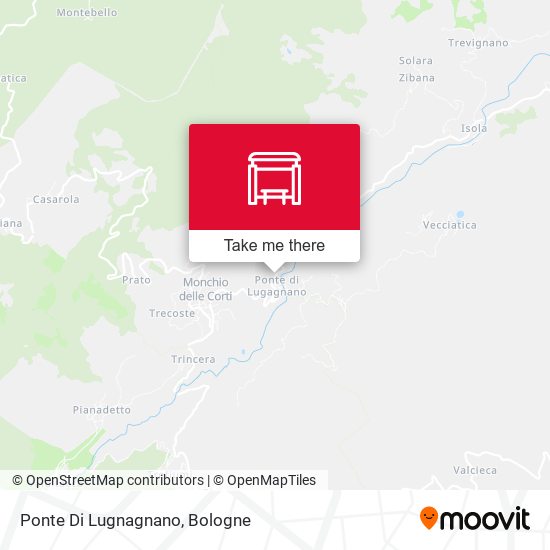 Ponte Di Lugnagnano map