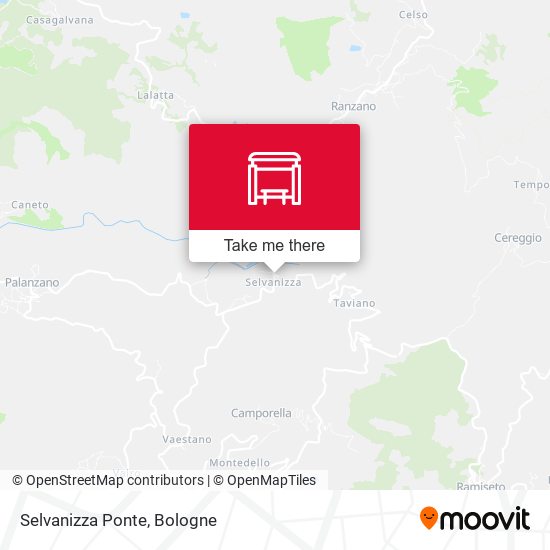 Selvanizza Ponte map