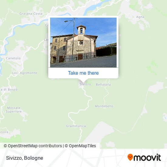 Sivizzo map