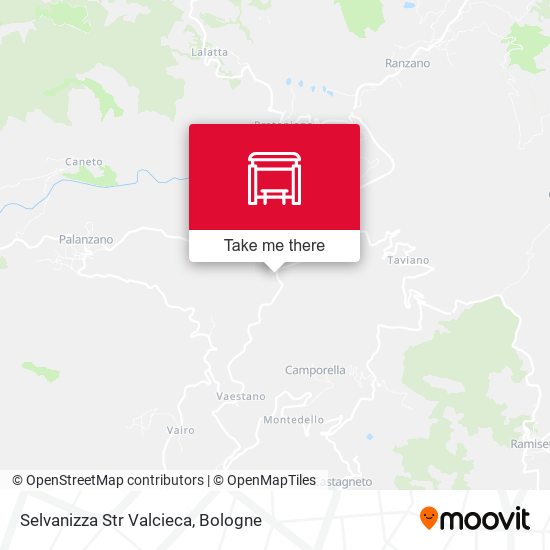 Selvanizza Str Valcieca map