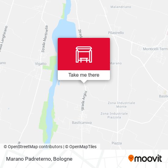 Marano Padreterno map