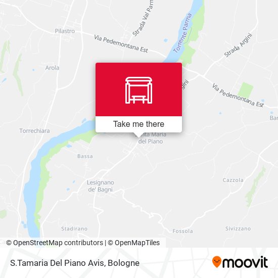 S.Tamaria Del Piano Avis map