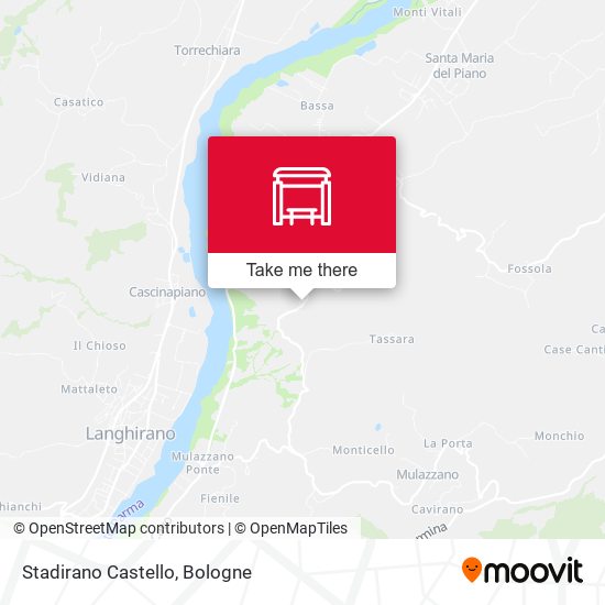 Stadirano Castello map