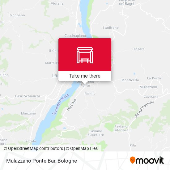 Mulazzano Ponte Bar map