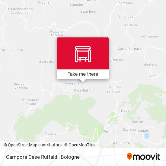 Campora Case Ruffaldi map