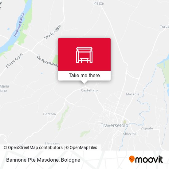 Bannone Pte Masdone map