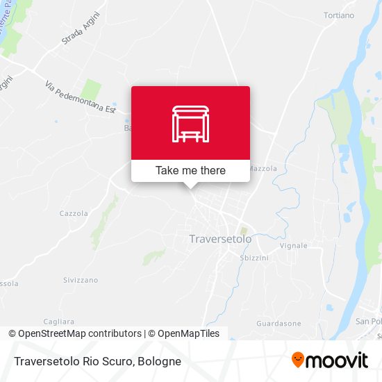 Traversetolo Rio Scuro map