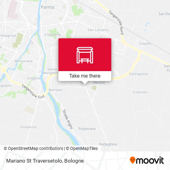 Mariano St Traversetolo map