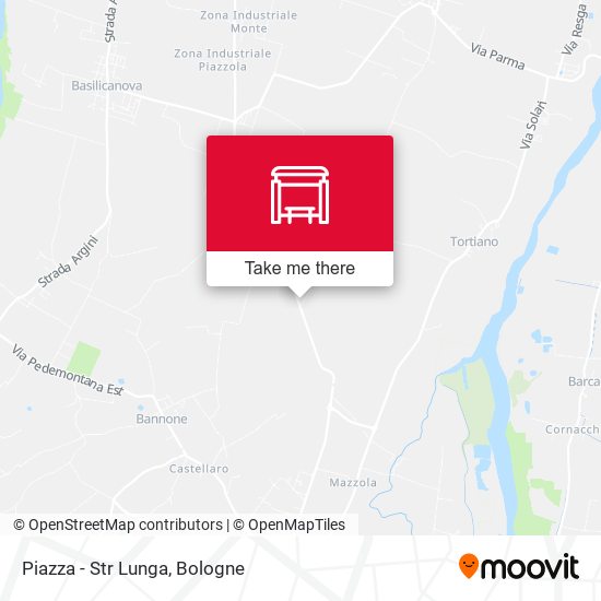 Piazza - Str Lunga map