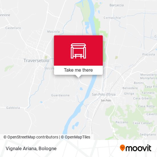 Vignale Ariana map