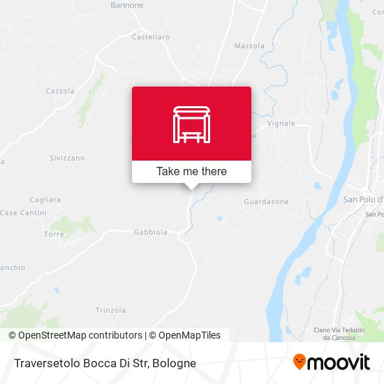 Traversetolo Bocca Di Str map