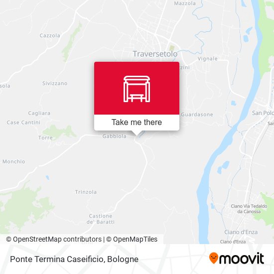 Ponte Termina Caseificio map