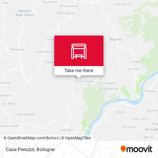 Case Penuzzi map